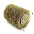 Brass Wire Brush Drum 100mm x 115mm for Burnisher